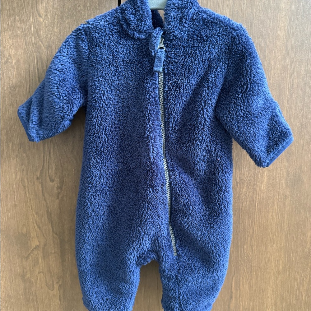 Hanna Andersson fleece hooded  bunting